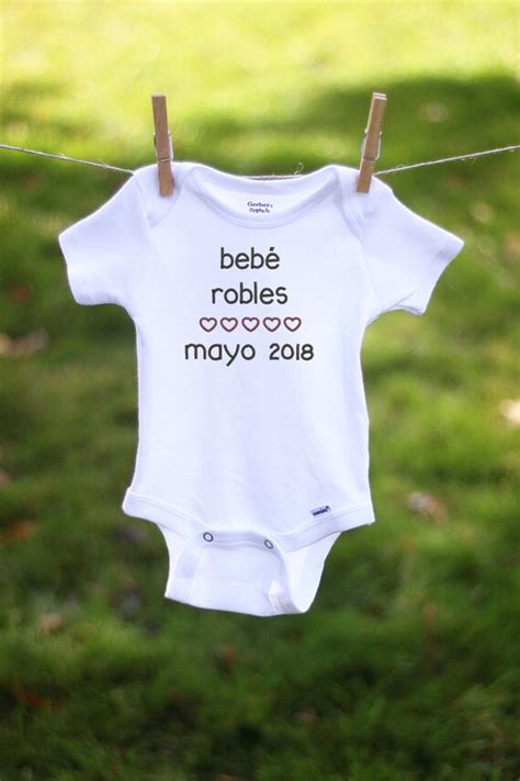 Buy The Shirt Den Abuela Otra Vez Grandma Again Spanish Pregnancy Announcement Baby Bodysuit Infant One Piece and other Bodysuits at Amazon. . Spanish pregnancy announcement
